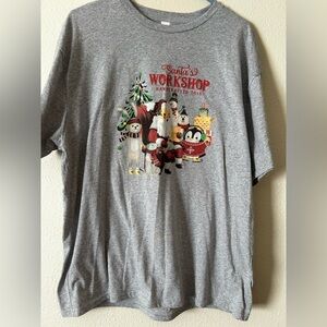 Santa's Workshop Gray Kids T-Shirt